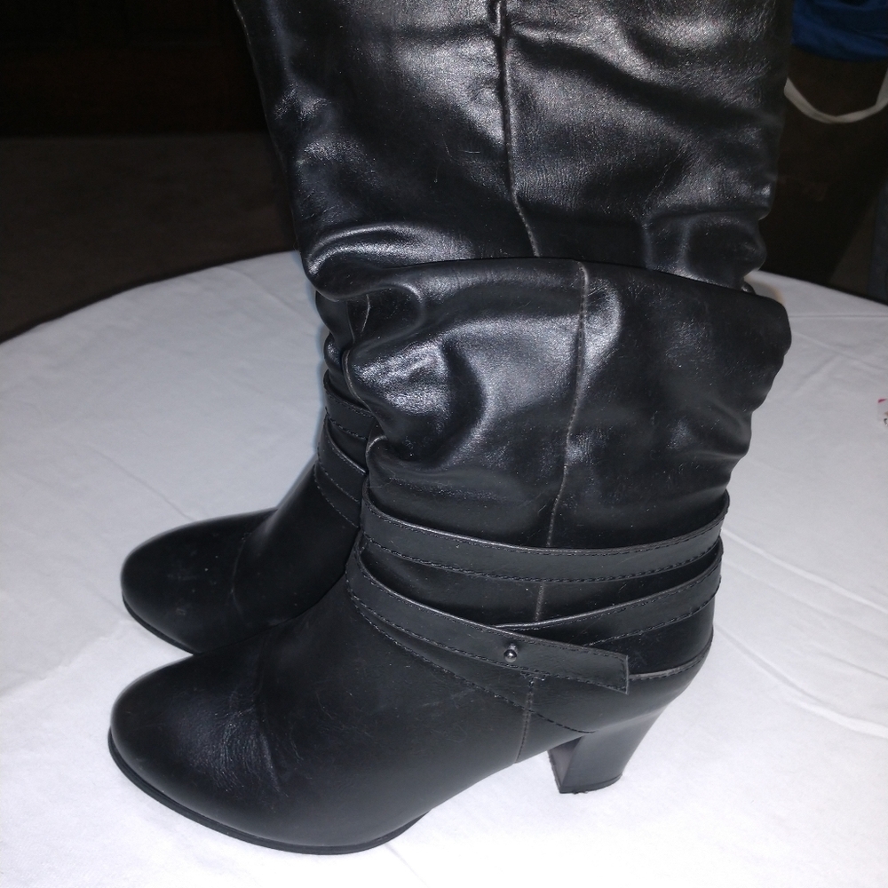 Black Short Boots